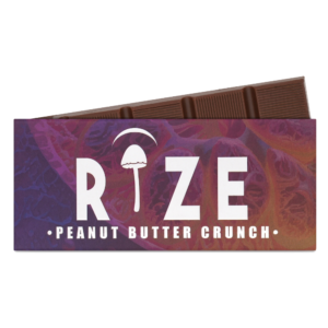 Rize | Peanut Butter Crunch Mushroom Chocolate Bar | 5g Bar